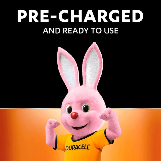 Duracell Recharge Plus AA rechargeable batteries 4-pack - British product