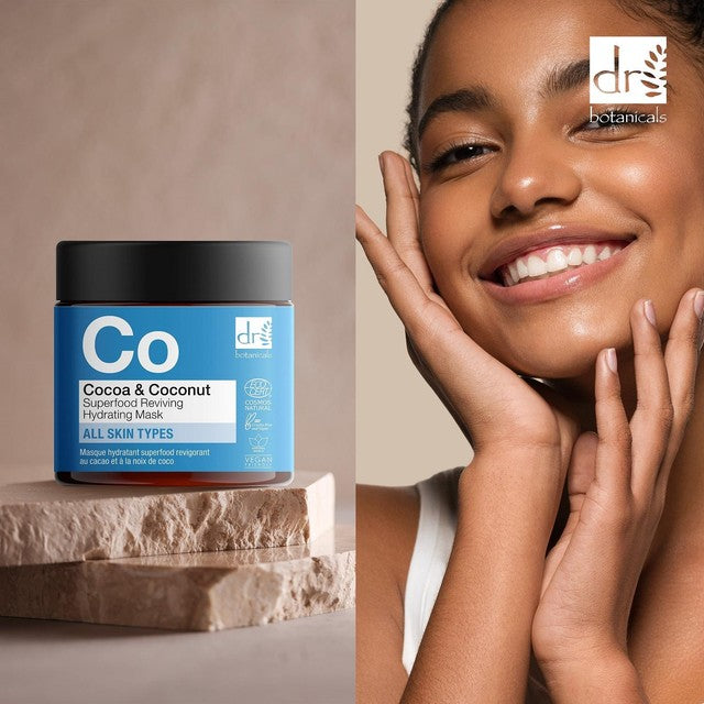 Dr Botanicals Cocoa & Coconut Face Mask 60ml - British product