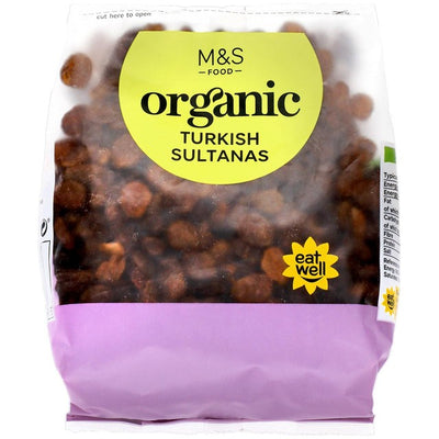M&S Bio Sultaninen Trockenfrüchte 375g