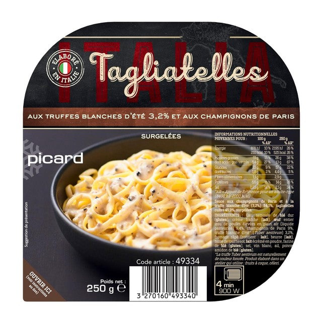 Picard truffle and mushroom tagliatelle 250g, imported from the UK