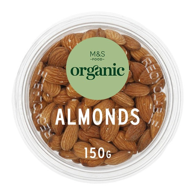M&S Organic Almonds 150g, imported from the UK