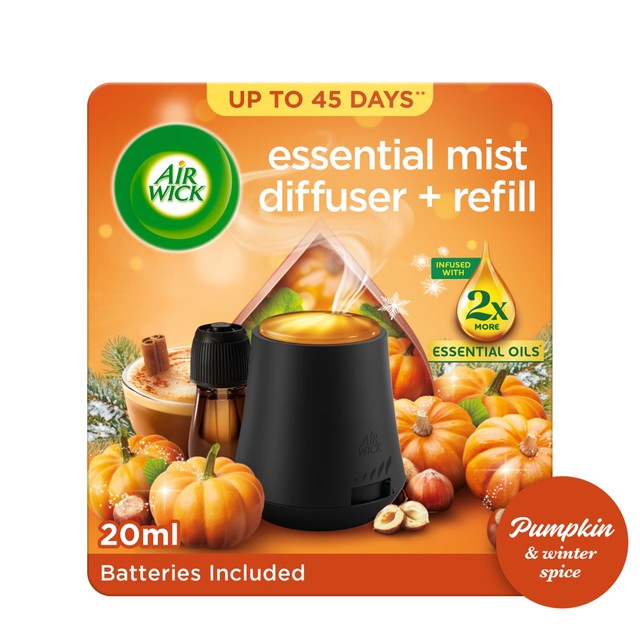 Airwick mist diffuser Pumpkin Spice & Everything Nice 20ml - British product