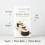 Clearspring sushi rice 500g - British product