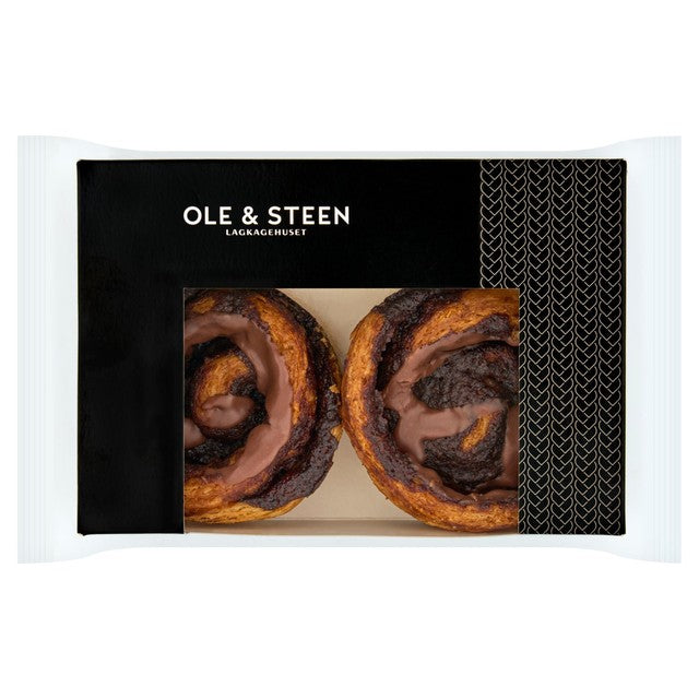 Ole & Steen chocolate swirl pastry - British product