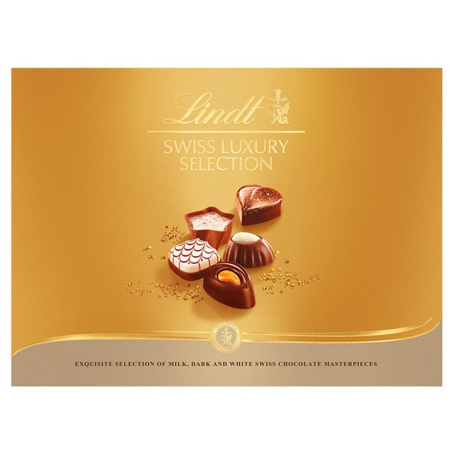 Lindt Swiss Luxury Selection chocolate box 193g, UK version