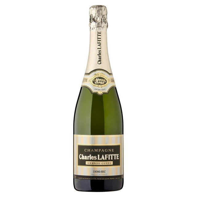 Charles Lafitte Demi Sec Champagne NV 75cl - British product