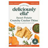 Deliciously Ella sweet potato cracker thins 100g - British product
