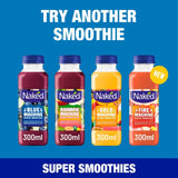 Naked Blue Machine Blaubeer-Smoothie 300-ml-Flasche, importiert aus Großbritannien