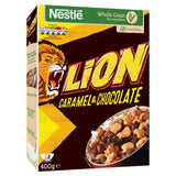 Nestle Lion caramel and chocolate cereal 400g, UK version