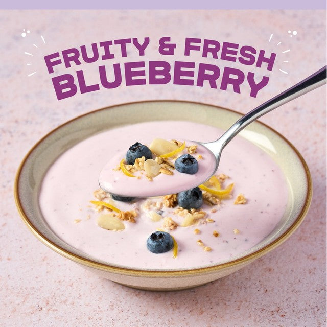 Arla Cultura blueberry gut health yogurt with fibre 450g - British product