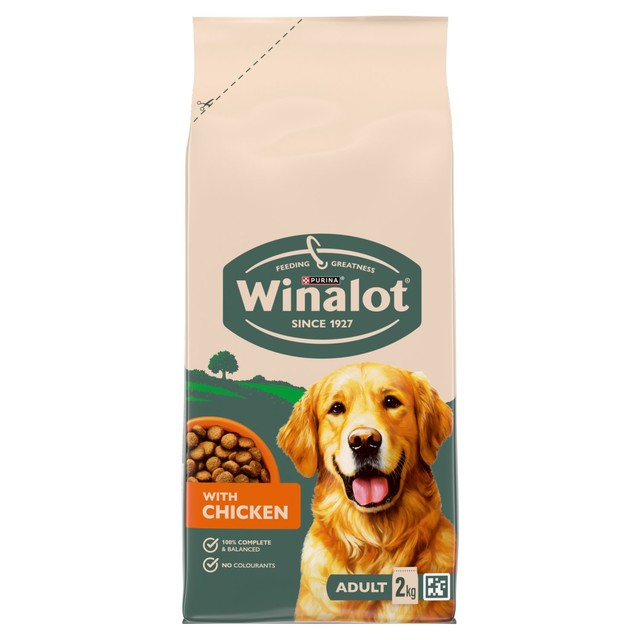 Winalot chicken dry dog food - British product