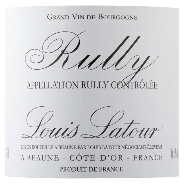 Louis Latour Rully Blanc white wine 75cl, UK version
