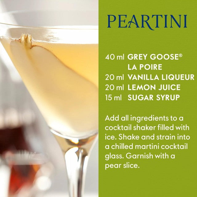 Grey Goose La Poire flavoured vodka 70cl, UK version