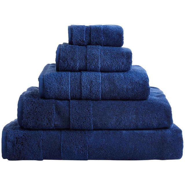 M&S face towels Midnight 2 pack 30x30cm, imported from the UK