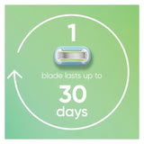 Gillette Venus Extra Smooth razor blade refills 4 pack (British brand)