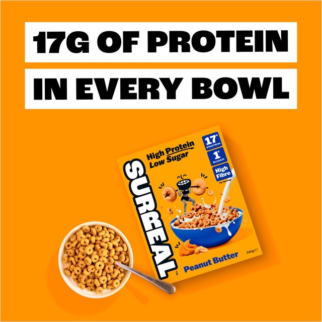 Surreal peanut butter cereal 240g (British brand)