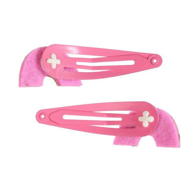 Rex London glitter rainbow hair clips (British brand)