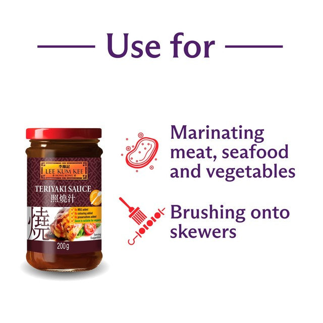 Lee Kum Kee Teriyaki Sauce 200g, UK version