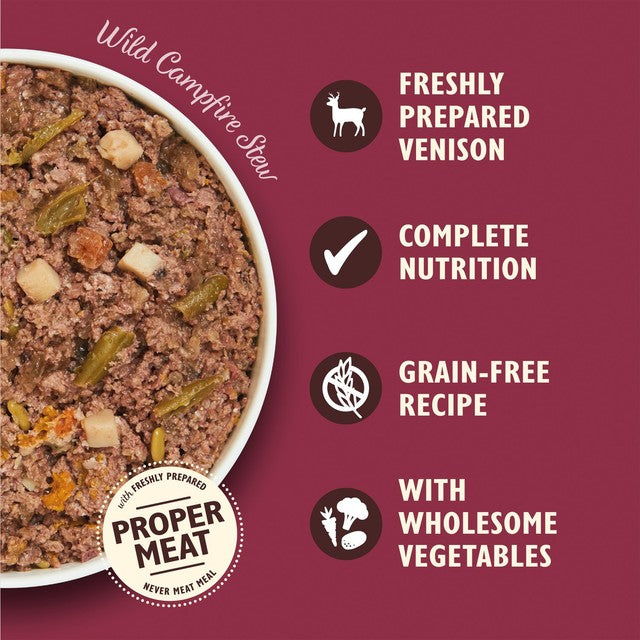 Lily's Kitchen Wild Campfire Stew wet dog food 400g, UK version