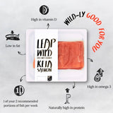 LEAP Keta salmon fillets 220g, UK version