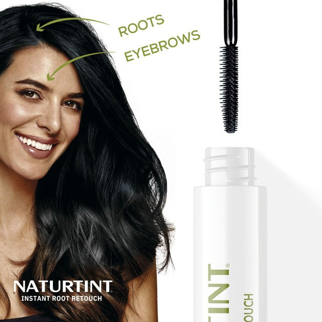 Naturtint Black Root Touch Up Hair Dye 10g, imported from the UK