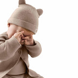M&S cotton baby outfit brown 0-3 months, imported from the UK