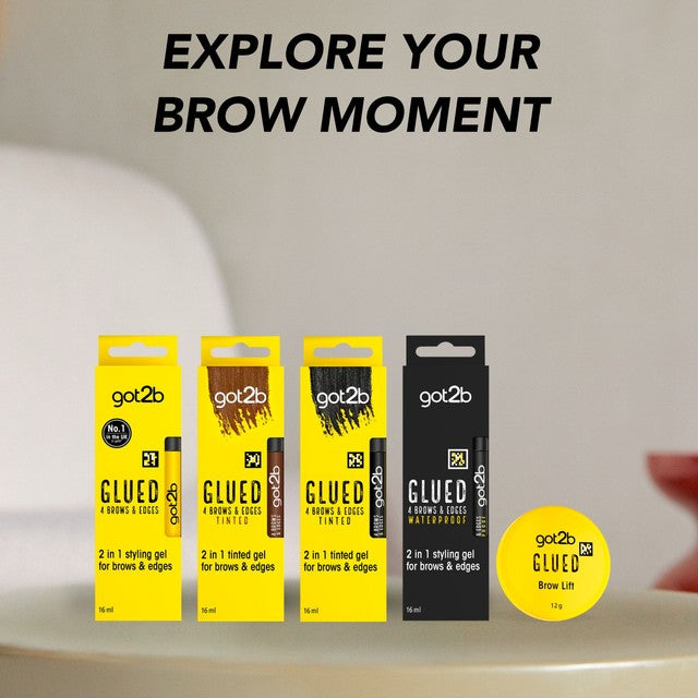 Schwarzkopf got2b Glued hair gel for brows and edges 16ml (British brand)