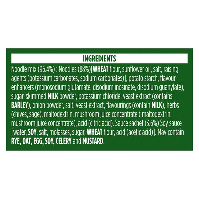 Pot Noodle Chicken & Mushroom instant noodles - British product