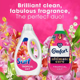 Surf Tropical Lily liquid laundry detergent 60 washes (British brand)