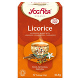 Yogi Tea licorice herbal tea bags 17 bags (British brand)