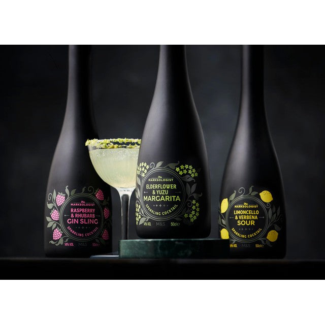M&S sparkling limoncello verbena sour cocktail, British brand