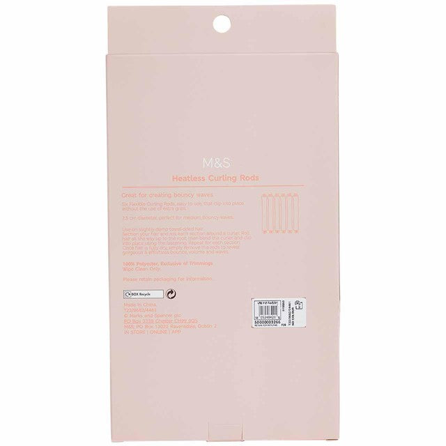 M&S Bloom Accessories heatless curling rod set, imported from the UK