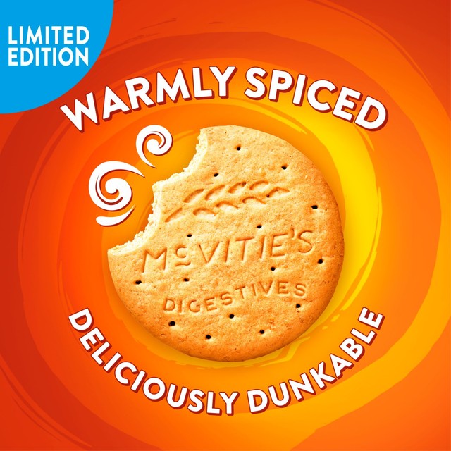 McVitie's Digestives The Light One Cinnamon, imported from the UK