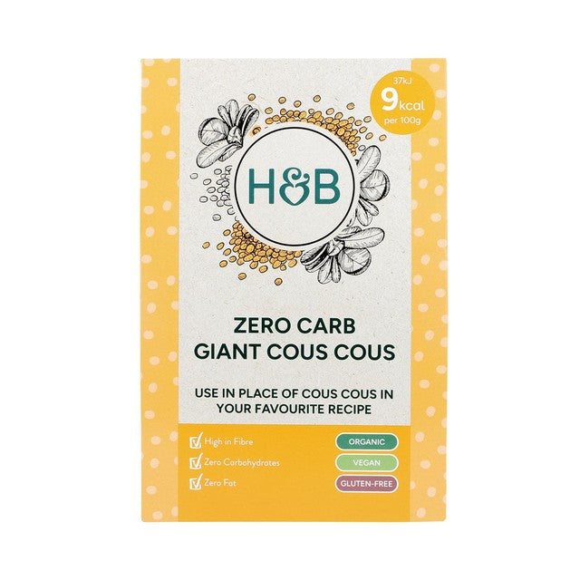 Holland & Barrett Zero Carb Giant Cous Cous 270g, UK version