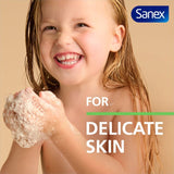 Sanex Zero% Kids Sensitive bubble bath and body wash 450ml (British brand)