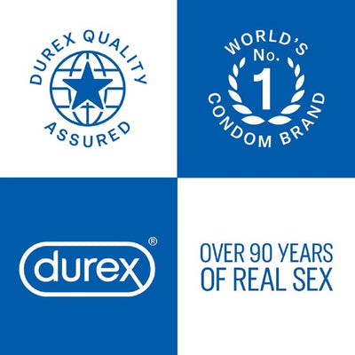 M&S Durex Pleasure Me Kondomer Ribbet & Prikkete Vanlig Passform - Kjøp online hos McGrocer