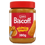 Lotus Biscoff Crunchy caramelised biscuit spread 380g, UK version
