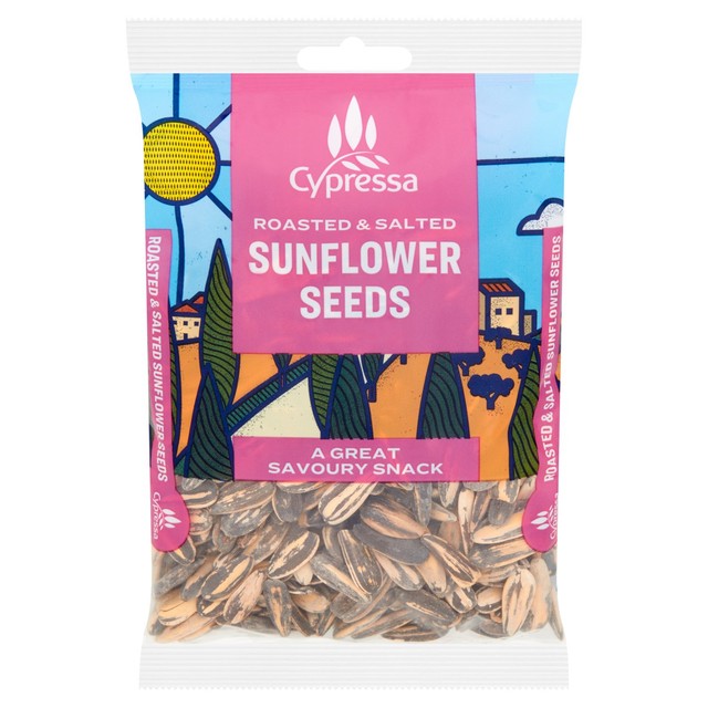 Cypressa roasted and salted sunflower seeds 100g - British product