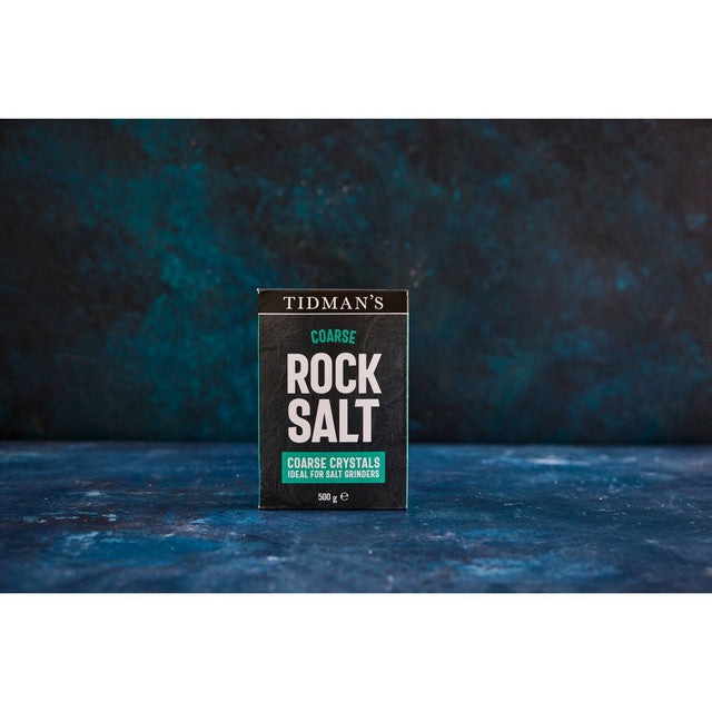 Tidman's Coarse Rock Salt 500g (British brand)