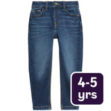 M&S Boys Skinny Jeans Dark Denim 4-5 Years, imported from the UK