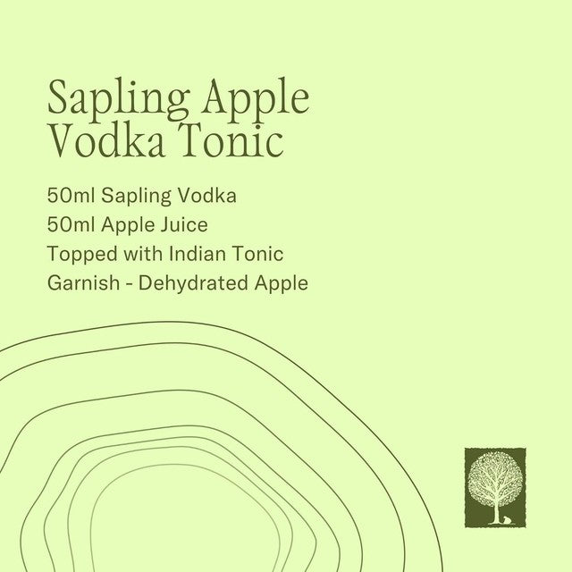 Sapling Climate Positive Vodka 70cl (British brand)