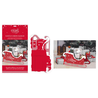 M&S RSW International Santa's Been Sleigh Christmas Decoration- Buy online at McGrocer