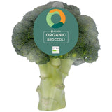 Ocado organic broccoli 335g, imported from the UK