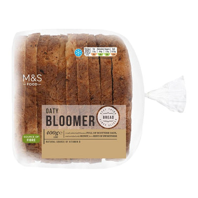 رغيف نصف أبيض ناعم من M&S من الشوفان 400 جرام
