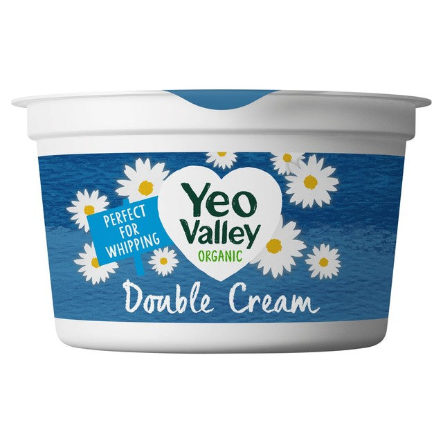 Yeo Valley organic double cream 220ml (British brand)