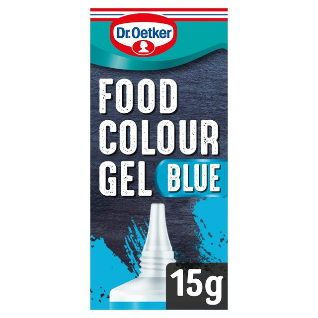 Dr Oetker blue food colouring gel 15g - British product