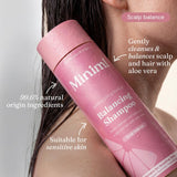Miniml balancing shampoo uplifting pink grapefruit, UK version