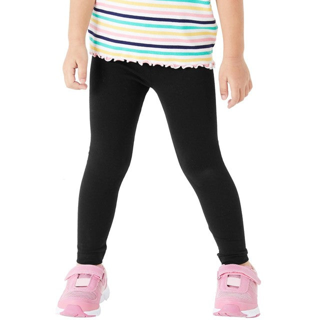 M&S girls cotton leggings black for 3-4 years, imported from the UK