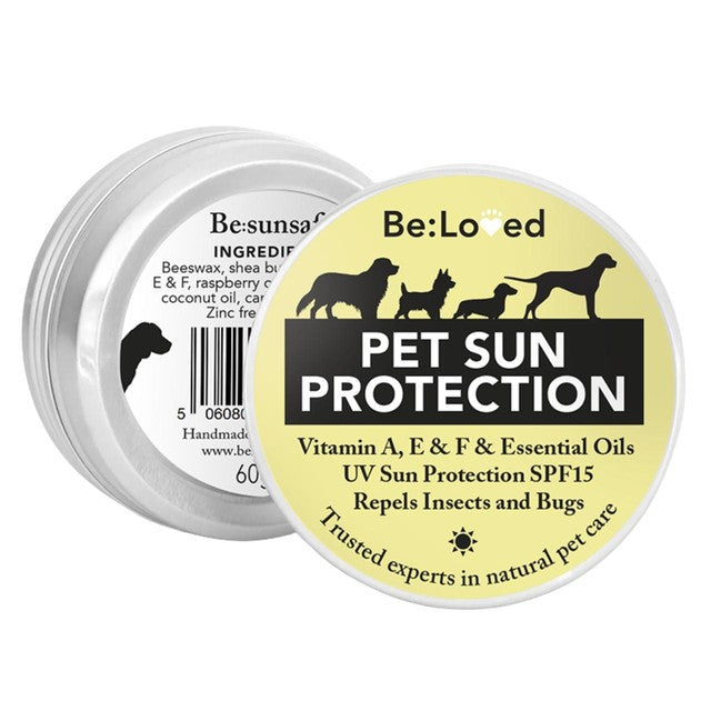 Be Loved sun protection balm for pets (British brand)