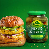 Kuhne pickled gherkins 670g, UK version
